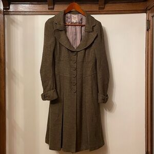 Nanette Lepore Vintage Wool Blend Coat